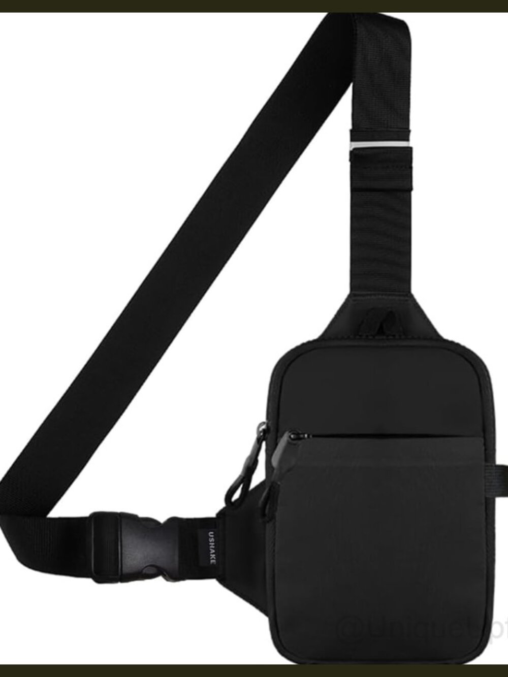 Nylon Mini Sling Bag Crossbody Adjustable Strap Chest Shoulder